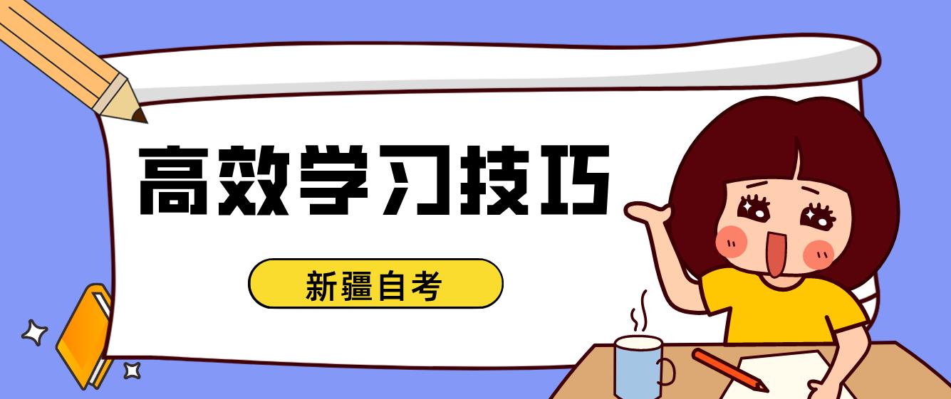 新疆自考下半年高效学习技巧有哪些？