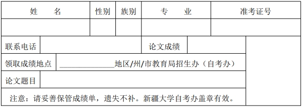 2024 年新疆大学自学考试实践性环节考核及毕业论文答辩相关安排(图3)